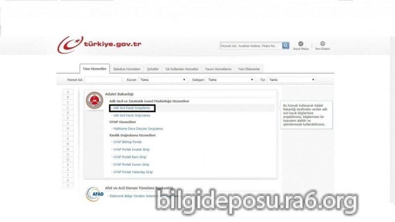 e devlet sicil kaydi nasil alinir - Bilgideposu