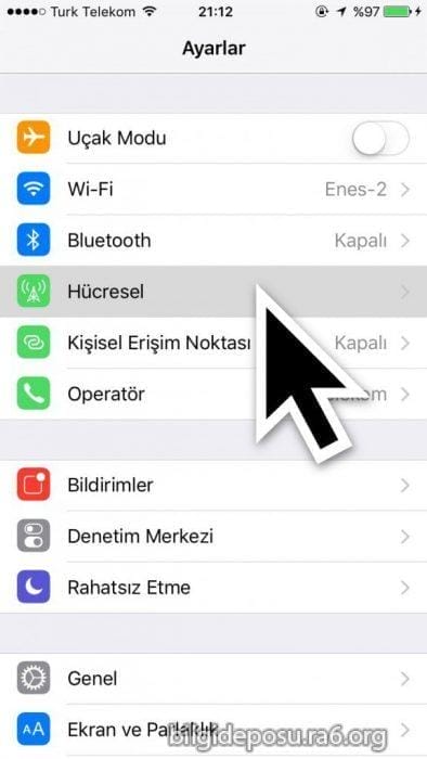iphone 4.5 g ayari nasil yapilir2 - Bilgideposu
