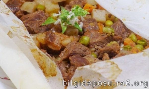 Kağıt kebabı tarifi- Yemek Tarifleri