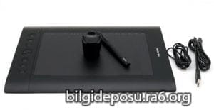 Huion 610 pro grafik tablet