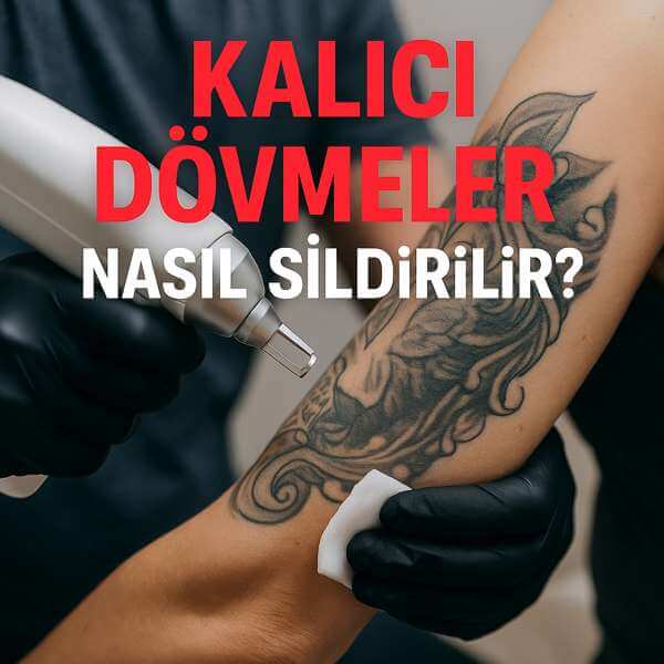 Kalıcı dövmeler nasıl sildirilir?